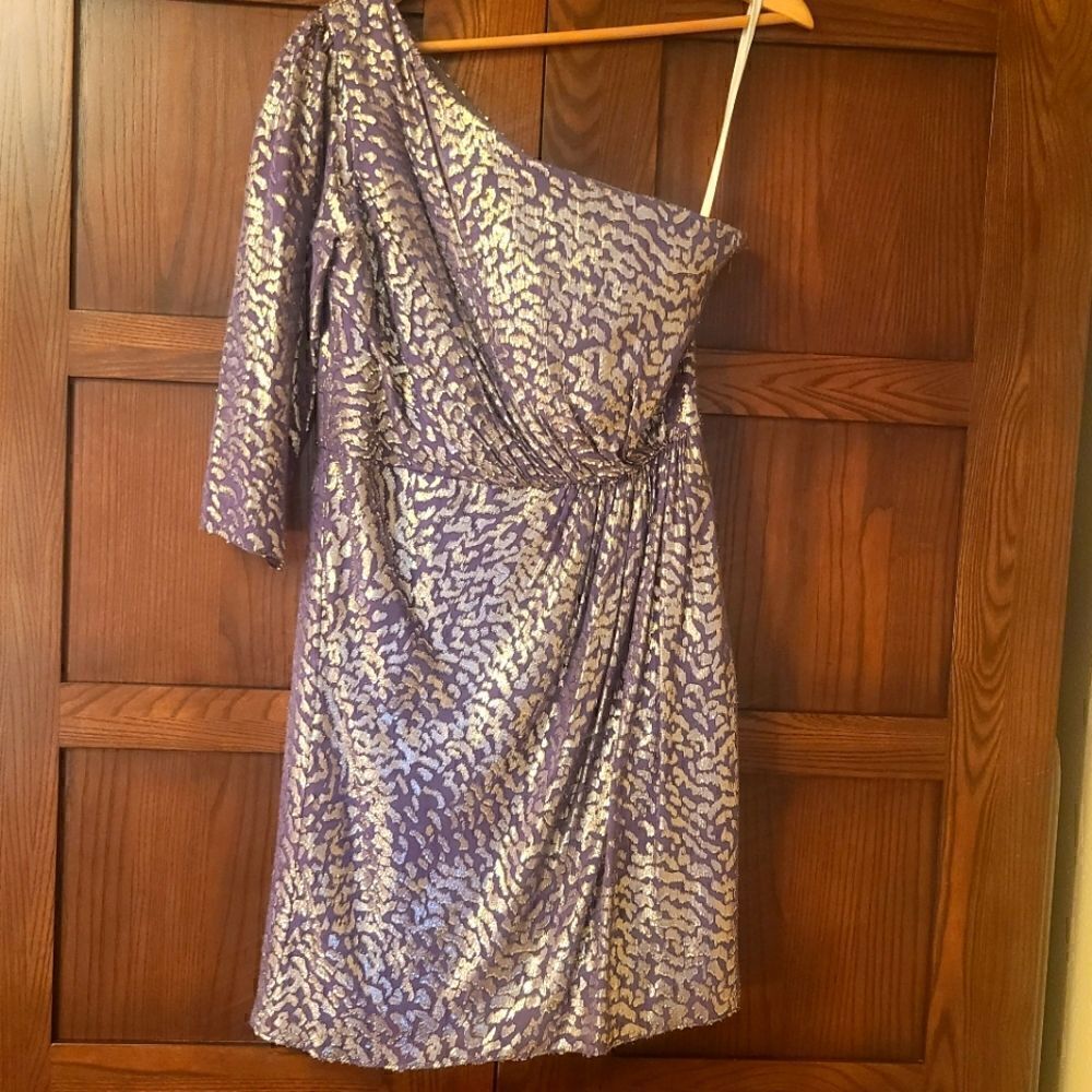 Shoshanna One Shoulder Cocktail Dress